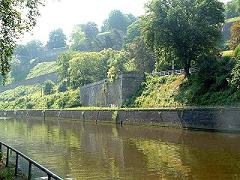 La citadelle de Namur, ct Sambre